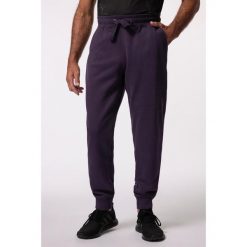 Męskie Spodnie dresowe ściągane sznurkiem nowoczesny krój do roz. 8XL. Fioletowe spodnie dresowe męskie JAY-PI, bez wzorów, z bawełny. Za 244.99 zł.