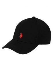 U.S. Polo Assn. Czapka w kolorze czarnym rozmiar: onesize. Czarne czapki męskie U.S. Polo Assn., bez wzorów, z bawełny, sportowe. Za 74.63 zł.