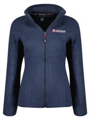 ANAPURNA Kurtka polarowa "Tonneaufz" w kolorze granatowym rozmiar: L. Niebieskie kurtki damskie ANAPURNA, l, bez wzorów, z materiału, bez kaptura. Za 56.79 zł.