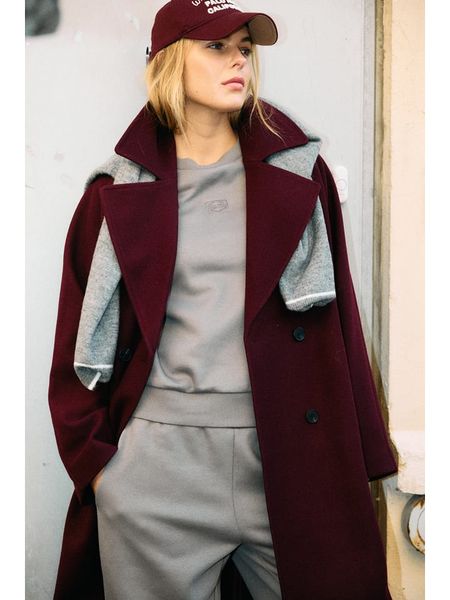 Noisy may Płaszcz przejściowy w kolorze czerwonym rozmiar: XS. Czerwone płaszcze damskie Noisy may, xs, bez wzorów. Za 122.09 zł.