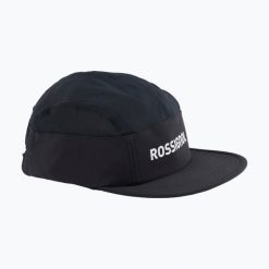 Czapka z daszkiem Rossignol Active 5 Panel. Czarne czapki męskie Rossignol, bez wzorów, sportowe. Za 139.99 zł.