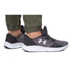 Buty Under Armour Charged Pursuit 3 Twist 3025945-100 szare. Szare buty sportowe na co dzień męskie z gumy, bez zapięcia. Za 353.50 zł.