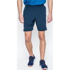 Under Armour - Szorty Cage. Niebieskie szorty męskie Under Armour, l, z elastanu. W wyprzedaży za 99.90 zł.