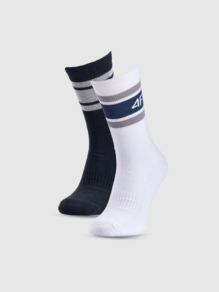 4F Skarpety casual za kostkę (2-pack) damskie - multikolor 39-42. Skarpetki damskie 4f, bez wzorów, z materiału. Za 59.99 zł.
