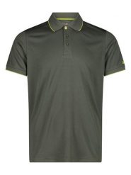 Cmp Funkcyjna koszulka polo w kolorze khaki rozmiar: 46. Brązowe koszulki polo męskie CMP, bez wzorów, bez ramiączek. Za 65.85 zł.