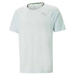 Koszulka do biegania męska PUMA Run Cloudspun. Zielone t-shirty sportowe męskie Puma, m, bez ramiączek, do biegania. Za 119.99 zł.