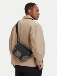 Calvin Klein Saszetka Mixed Emblem Aop LV04D3451G Beżowy. Brązowe saszetki męskie CALVIN KLEIN, z materiału. Za 409.99 zł.