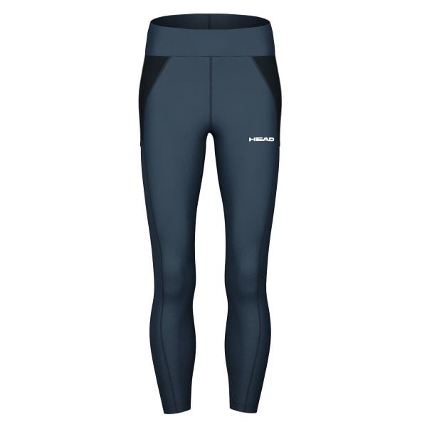 Damskie legginsy Head Tech. Niebieskie legginsy damskie HEAD, bez wzorów, z elastanu. Za 444.50 zł.