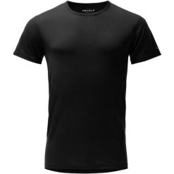 Koszulka termoaktywna Devold Breeze Merino 150 T-Shirt. Czarne t-shirty sportowe męskie Devold, m, z materiału, bez ramiączek, outdoorowe. Za 398.40 zł.