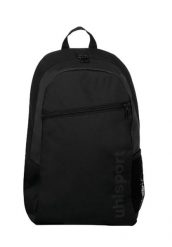 Plecak Uhlsport Essential. Czarne plecaki damskie UHLSPORT, bez wzorów, z materiału. Za 125.65 zł.