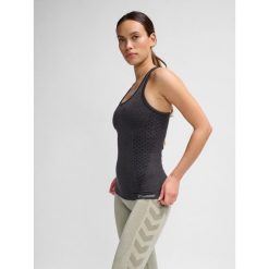 Damski tank top Hummel hmlci top. Czarne topy damskie HUMMEL, s, bez wzorów, bez kołnierzyka. Za 152.50 zł.