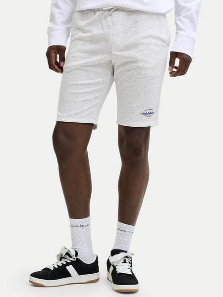 Jack & Jones Szorty sportowe Gordon Brandon 12297289 Szary Regular Fit. Szare szorty męskie Jack & Jones, m. Za 149.99 zł.