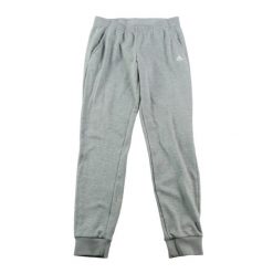 Second life - Damskie spodnie dresowe Jogger zwężane szare - Stan dobry. Szare spodnie sportowe damskie Adidas, l, z dresówki, na fitness i siłownię. Za 102.96 zł.