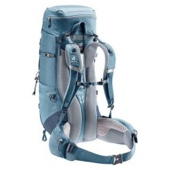 Plecak trekkingowy Deuter Aircontact Lite 40 + 10 - black/marine. Czarne plecaki męskie Deuter, bez wzorów, z poliesteru. Za 819.99 zł.