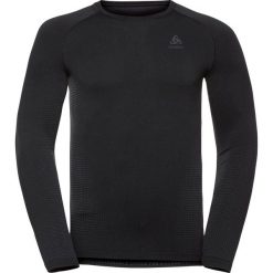 T-shirt Thermique Odlo PERFORMANCE WARM ECO. Czarne bielizna termoaktywna męska Odlo, l, bez wzorów, z materiału, bez kołnierzyka. Za 365.75 zł.