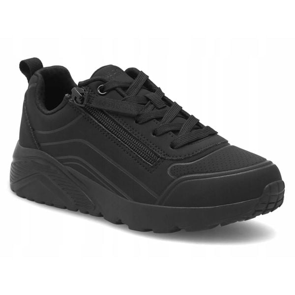 Buty damskie SKECHERS UNO LITE sneakersy czarne sportowe. Czarne buty sportowe na co dzień damskie Skechers, bez wzorów. Za 229.00 zł.