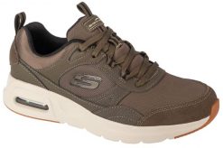 Buty sportowe Sneakersy męskie, Skechers Skech-Air Court - Homegrown. Zielone buty sportowe na co dzień męskie Skechers, z materiału, bez zapięcia, trekkingowe. Za 279.99 zł.