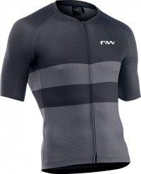 Koszulka rowerowa NORTHWAVE BLADE AIR Jersey czarno szara. Szare t-shirty sportowe męskie Northwave, na lato, m, z jersey, bez ramiączek, na fitness i siłownię. Za 165.00 zł.