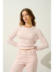 AUTHENTIC CASHMERE Kaszmirowy sweter w kolorze kremowym rozmiar: M. Brązowe swetry klasyczne damskie AUTHENTIC CASHMERE, m, z kaszmiru, bez kołnierzyka. Za 329.89 zł.