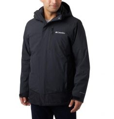 Kurtka Columbia Lhoste III IC Jacket 1864256010. Czarne kurtki treningowe męskie Columbia, m, bez wzorów, z materiału, trekkingowe, omni-heat (columbia). Za 1,108.70 zł.