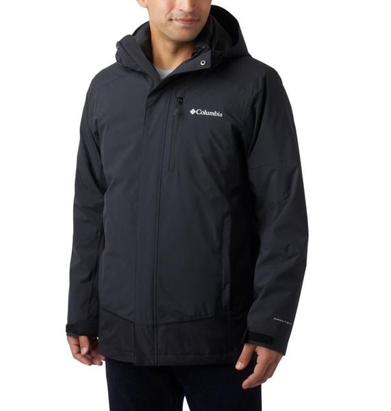 Kurtka Columbia Lhoste III IC Jacket 1864256010. Czarne kurtki treningowe męskie Columbia, m, bez wzorów, z materiału, trekkingowe, omni-heat (columbia). Za 1,108.70 zł.