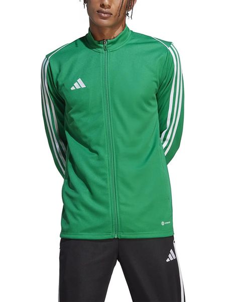 Adidas Kurtka sportowa "Tiro 23" w kolorze zielonym rozmiar: M. Zielone kurtki outdoor męskie Adidas, m, bez wzorów, bez kaptura. Za 139.95 zł.