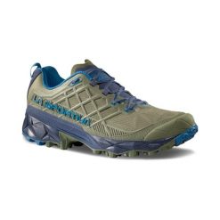 Buty trekkingowe La Sportiva Akyra II. Zielone buty trekkingowe męskie La Sportiva, bez zapięcia, trekkingowe. Za 769.80 zł.