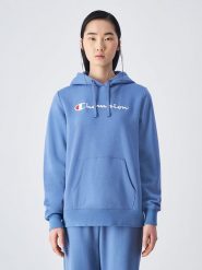 Champion Bluza w kolorze błękitnym rozmiar: L. Niebieskie bluzy z kapturem damskie CHAMPION, l. Za 114.17 zł.
