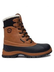 Vertigo Alpes Śniegowce Negotha M Brązowy. Brązowe buty zimowe męskie Vertigo Alpes, ze skóry, bez zapięcia. Za 429.99 zł.