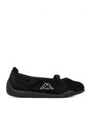 Kappa Baleriny CEO-CP40-035Z Czarny. Czarne baleriny dziewczęce Kappa, bez wzorów, ze skóry. Za 149.99 zł.