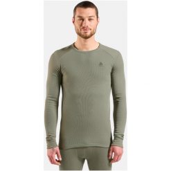 Bielizna termoaktywna z długim rękawem Odlo BL TOP crew neck l/s ACTIVE WARM. Zielona bielizna termoaktywna męska Odlo, l, bez wzorów. W wyprzedaży za 181.99 zł.