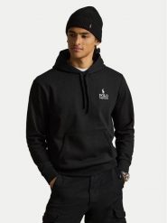 Polo Ralph Lauren Bluza 710B14661006 Czarny Regular Fit. Czarne bluzy bez kaptura męskie Polo Ralph Lauren, m, z bawełny. Za 859.99 zł.