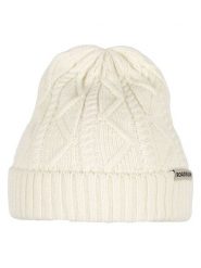 Roadsign Czapka w kolorze kremowym rozmiar: onesize. Brązowe czapki zimowe damskie Roadsign, ze splotem. Za 26.99 zł.