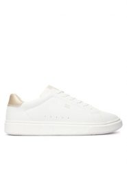 Tommy Hilfiger Sneakersy T3A9-35073-1355X048 D Biały. Białe buty sportowe dziewczęce Tommy Hilfiger, bez wzorów, ze skóry, bez zapięcia. Za 329.99 zł.