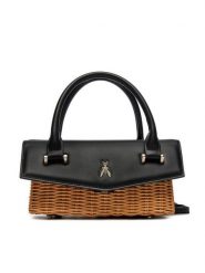 Patrizia Pepe Torebka 2B0111/V017-FB53 Czarny. Czarne torebki klasyczne damskie Patrizia Pepe, bez wzorów, ze skóry, bez dodatków. Za 949.99 zł.