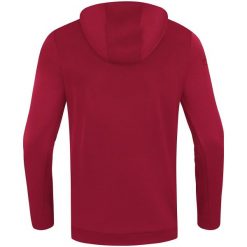Bluza z kapturem Jako Pro Casual. Czerwone bluzy sportowe damskie Jako, na zimę, bez wzorów, bez ramiączek, z kapturem. Za 456.00 zł.
