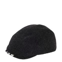 Czapka Gatsby. Czarne czapki męskie Adidas, bez wzorów, z polaru, retro. Za 149.00 zł.