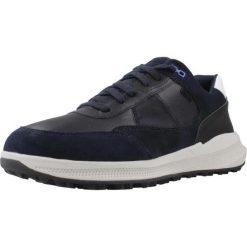 Buty GEOX U36E0A 02285 Niebieski. Niebieskie buty fitness męskie Geox, na fitness i siłownię. Za 398.99 zł.