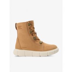 Buty zimowe damskie Sorel Explorer III Joan WP. Czarne obuwie trekkingowe damskie Sorel, na zimę. Za 434.99 zł.