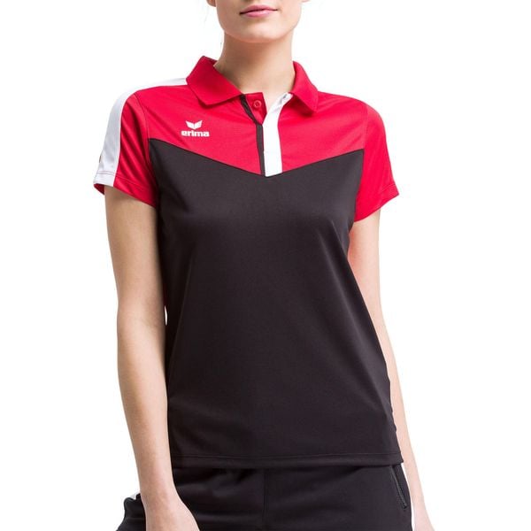 Damska koszulka polo Erima Squad. Czarne bluzki damskie Erima, xs, bez wzorów, z materiału, sportowe, bez kołnierzyka, bez ramiączek. W wyprzedaży za 140.50 zł.