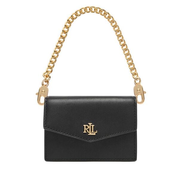 Torebka LAUREN RALPH LAUREN. Czarne torebki klasyczne damskie Lauren Ralph Lauren, bez wzorów, bez dodatków. Za 579.99 zł.