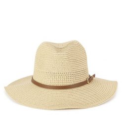 Kapelusz Jenny Fairy. Brązowe kapelusze damskie Jenny Fairy, bez wzorów. Za 59.99 zł.