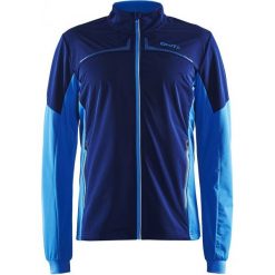 Craft kurtka do narciarstwa biegowego Intensity Blue L. Niebieskie kurtki treningowe męskie Craft, l, bez wzorów, do biegania. W wyprzedaży za 359.00 zł.