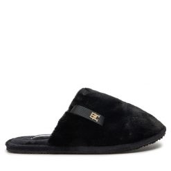Kapcie Tommy Hilfiger. Czarne kapcie damskie Tommy Hilfiger. Za 209.99 zł.