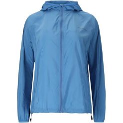 Damska kurtka wodoodporna Endurance Siony. Niebieskie kurtki do biegania damskie Endurance, bez wzorów, bez kaptura. Za 293.00 zł.