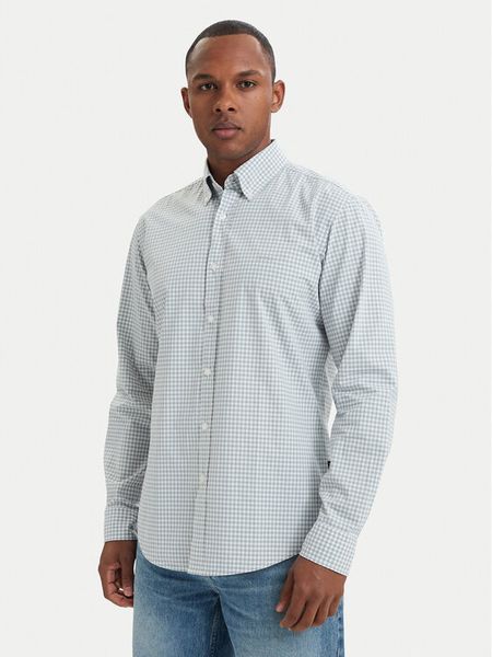 BOSS Koszula Rickert_M 50567711 Biały Regular Fit. Białe koszule męskie Boss, m, bez wzorów, z bawełny, bez kołnierzyka, bez ramiączek. Za 449.99 zł.