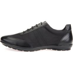 Geox tenisówki męskie Uomo Symbol 44 czarne. Czarne trampki i tenisówki męskie Geox, bez wzorów, bez zapięcia. W wyprzedaży za 365.00 zł.