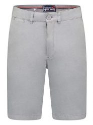 Geographical Norway Bermudy "Pacidor" w kolorze szarym rozmiar: XXL. Szare szorty męskie Geographical Norway, z aplikacjami, ze skóry. Za 100.99 zł.