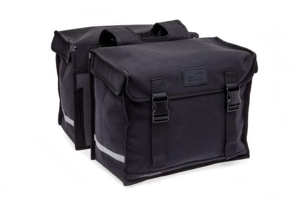 Newlooxs Podwójna torba campingowa 66L czarna. Czarne torebki klasyczne damskie NEW LOOXS, bez wzorów, z poliesteru, bez dodatków. Za 380.49 zł.