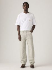 Levi's Dżinsy "568" - Loose fit - w kolorze beżowym rozmiar: W34/L34. Brązowe jeansy męskie Levi's. Za 203.93 zł.